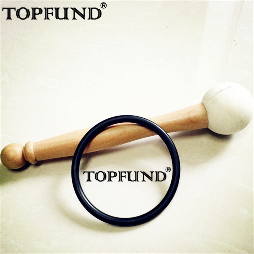 TOPFUND F note Heart Chakra Rainbow Colored Frosted Quartz Crystal Singing Bowl 8''