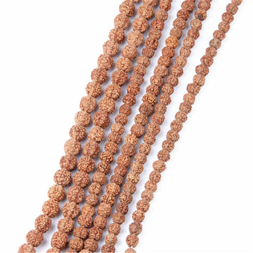 TSB0530 Real Nepal 5 Facets Rudraksha Bodhi 108 Beads Strand 6mm 7mm 8mm 9mm 10mm 11mm 12mm 13mm Good Cleaned Quality
