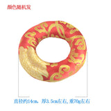 Tibetan Bowl Mat Hand-stitched Brocade Mat Singing Bowl Base Tibetan Buddhist Meditation Singing Bowl Accessory 8-22cm