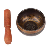Tibetan Bowl Set Sacred Dharma Monks Lama Tibetan Singing Bowl Decorative-wall-dishes Plates Home Decorative Wall Dishes