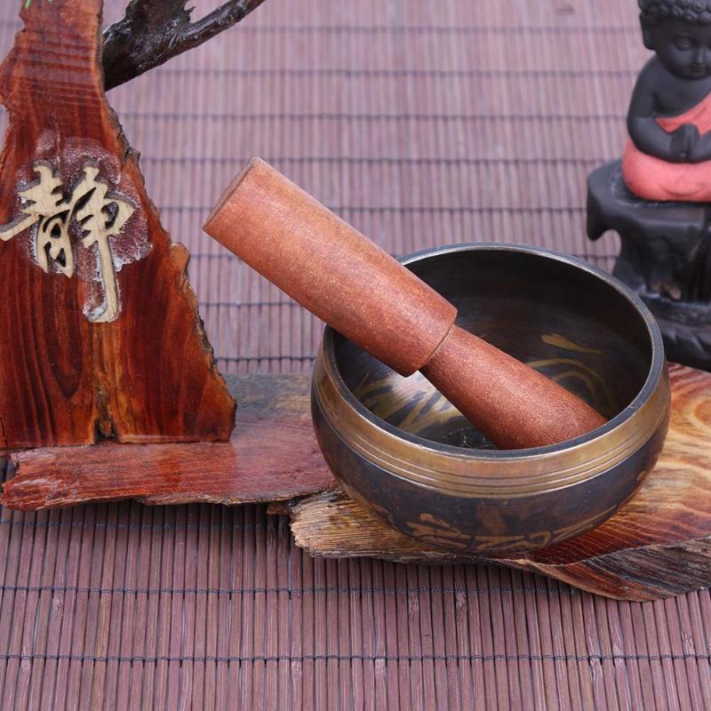 Tibetan Bowl Set Sacred Dharma Monks Lama Tibetan Singing Bowl Decorative-wall-dishes Plates Home Decorative Wall Dishes