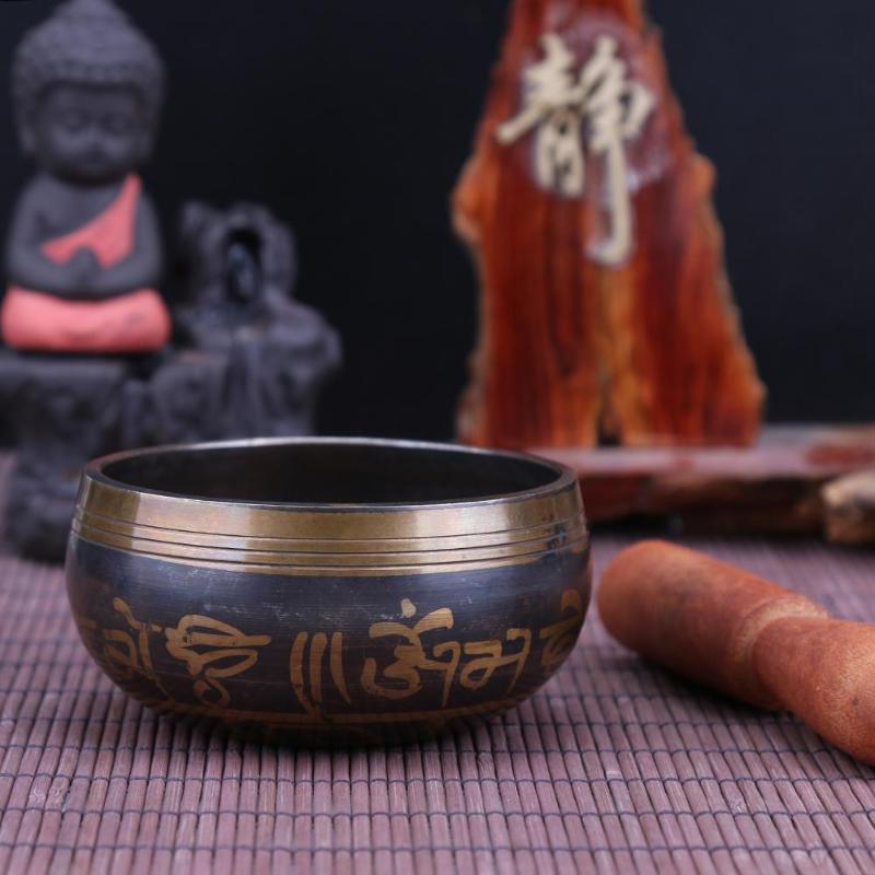 Tibetan Bowl Set Sacred Dharma Monks Lama Tibetan Singing Bowl Decorative-wall-dishes Plates Home Decorative Wall Dishes