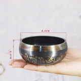 Tibetan Bowl Sing Bowl Nepalese Buddhist Tibetan Chanting Yoga Meditation Bowl Buddhist Sound Therapy Bowl Copper Religion Carft