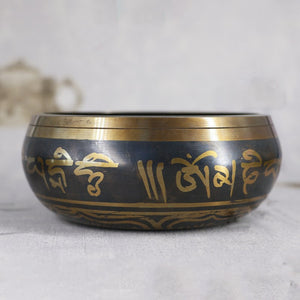 Tibetan Bowl Sing Bowl Nepalese Buddhist Tibetan Chanting Yoga Meditation Bowl Buddhist Sound Therapy Bowl Copper Religion Carft