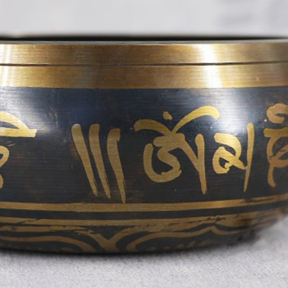 Tibetan Bowl Sing Bowl Nepalese Buddhist Tibetan Chanting Yoga Meditation Bowl Buddhist Sound Therapy Bowl Copper Religion Carft