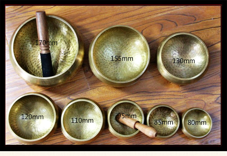 Tibetan Bowl Singing Bowl Decorative-wall-dishes Home Decoration Decorative Wall Dishes Tibetan Singing Bowl Religious Supplies