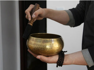 Tibetan Bowl Singing Bowl Decorative-wall-dishes Home Decoration Decorative Wall Dishes Tibetan Singing Bowl Religious Supplies