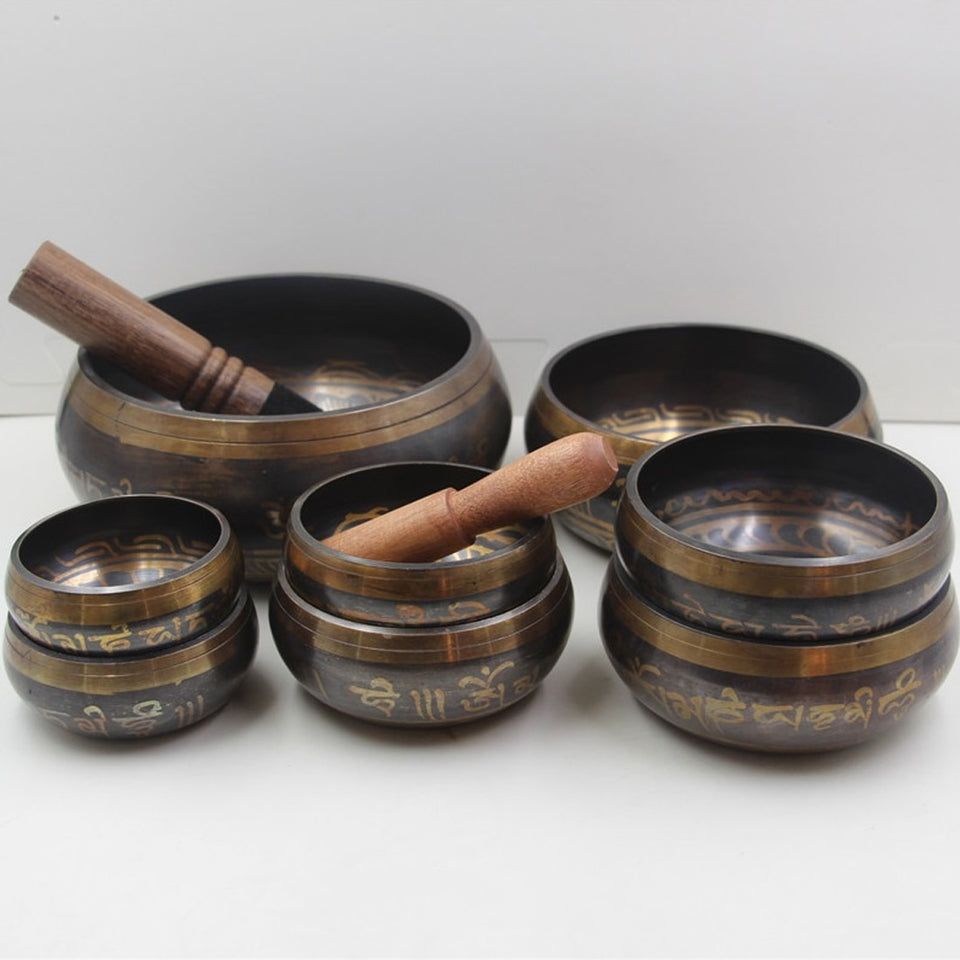 Tibetan Bowl Singing Bowl Decorative-wall-dishes Home Decoration Decorative Wall Dishes Tibetan Singing Bowl