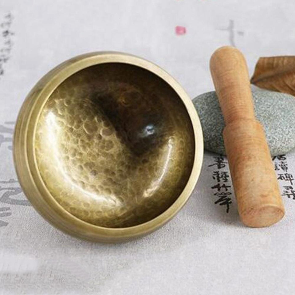 Tibetan Bowl Singing Bowl Nepalese Buddhist Tibetan Chanting Yoga Meditation Bowl Buddhist Sound Therapy Bowl  Religion Carft