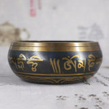 Tibetan Brass Singing Bowl Bell Meditation Tibetan Chakra Yoga Hand Bowl Buddhism Massage Meditation Percussion Instrument