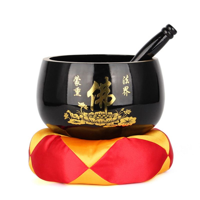 Tibetan Buddhism Singing Bowl Hand Hammered Yoga Copper Chakra Meditation Gift