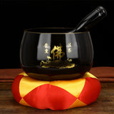 Tibetan Buddhism Singing Bowl Hand Hammered Yoga Copper Chakra Meditation Gift