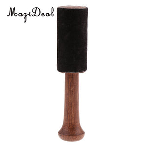 Tibetan Buddhism Singing Bowl Mallet Wood   w/ Leather Head Wrapped with premium Leathe for Relax Yoga Art Crafts 12.7cm