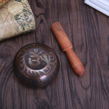 Tibetan Singing Bowl Buddhism Hand Hammered Yoga Copper Chakra Meditation Gift
