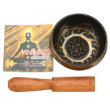 Tibetan Singing Bowl Buddhism Meditation Bell Hand Hammered Buddhist Brass Bowl Yoga Copper Chakra Healing Spiritual Gift