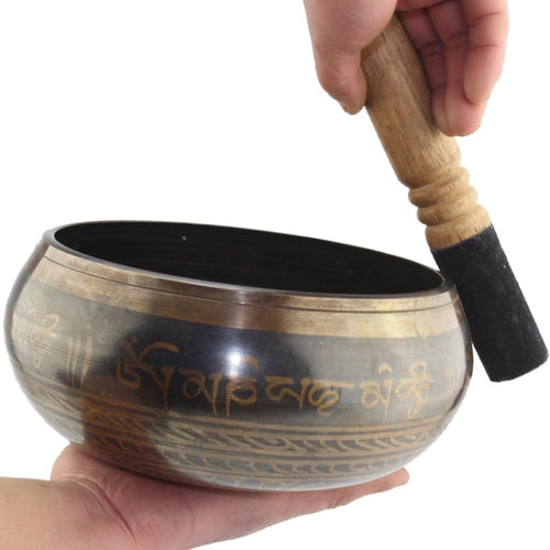 Tibetan Singing Bowl Decorative-wall-dishes Home Buddhism Decoration Decorative Sacred Dharma Monks Lama Home Decorative