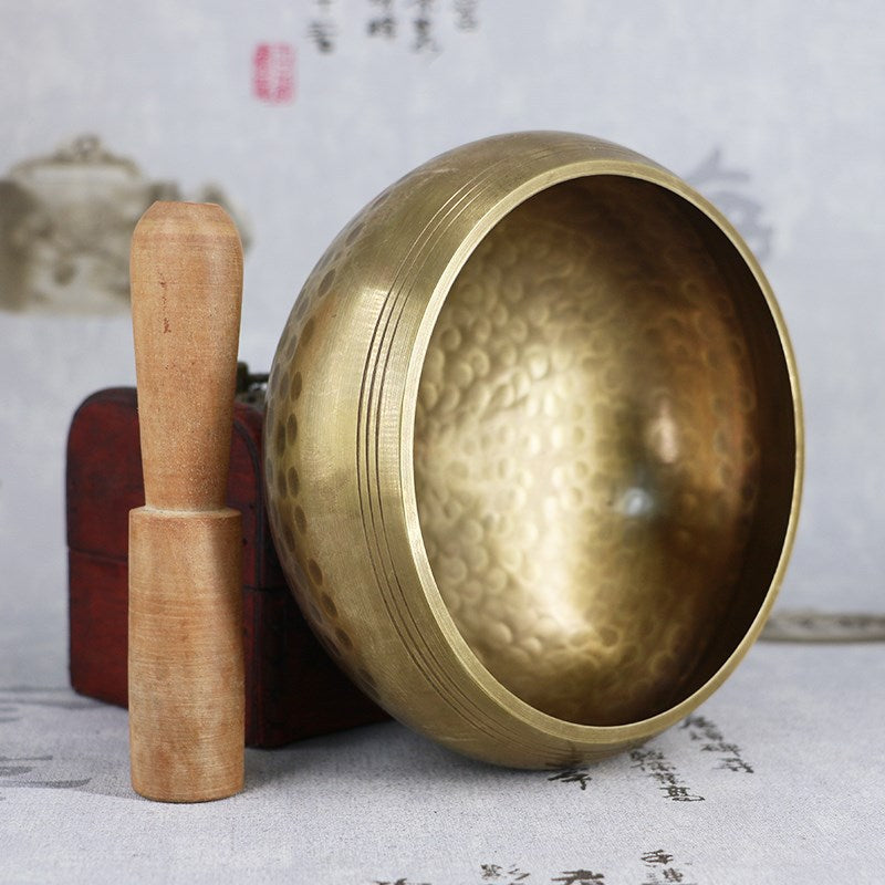 Tibetan Singing Bowl Decorative-wall-dishes Home Decoration Decorative Nepal Sacrifice Sacred Dharma Monks Lama Yoga Bowl Copper