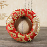 Tibetan Singing Bowl Mat Hand Hammered Yoga Singing Meditation Bowl Mat Buddhism Gift Home Decorative Crafts