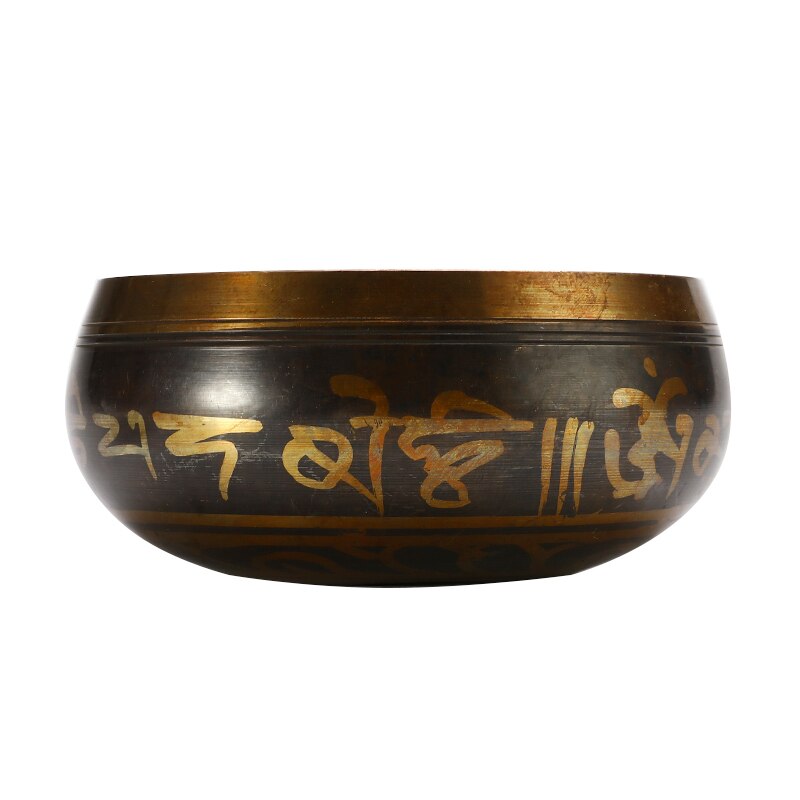 Tibetan Singing Bowl Meditation Buddhism Bell Hand Hammered Buddhist Brass Bowl Yoga Copper Chakra Healing Spiritual Gift