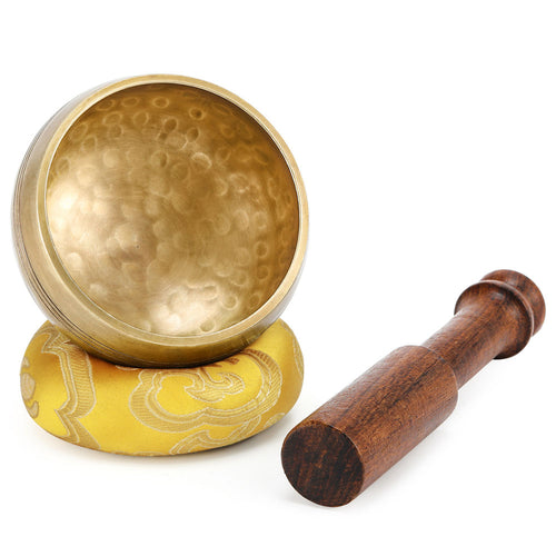 Tibetan Singing Bowl Nepalese Buddha Meditation Bowl Kits With Mallet Sticker Cushion For Chakra Healing Prayer Yoga Relaxation