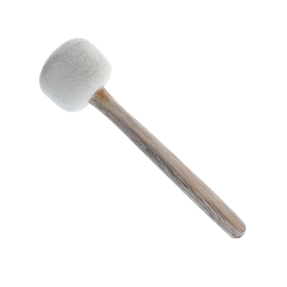 Tibetan Singing Bowl Striker Handmade Felted Wooden Mallet, 3 Size