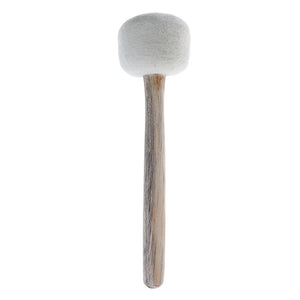 Tibetan Singing Bowl Striker Handmade Felted Wooden Mallet, 3 Size