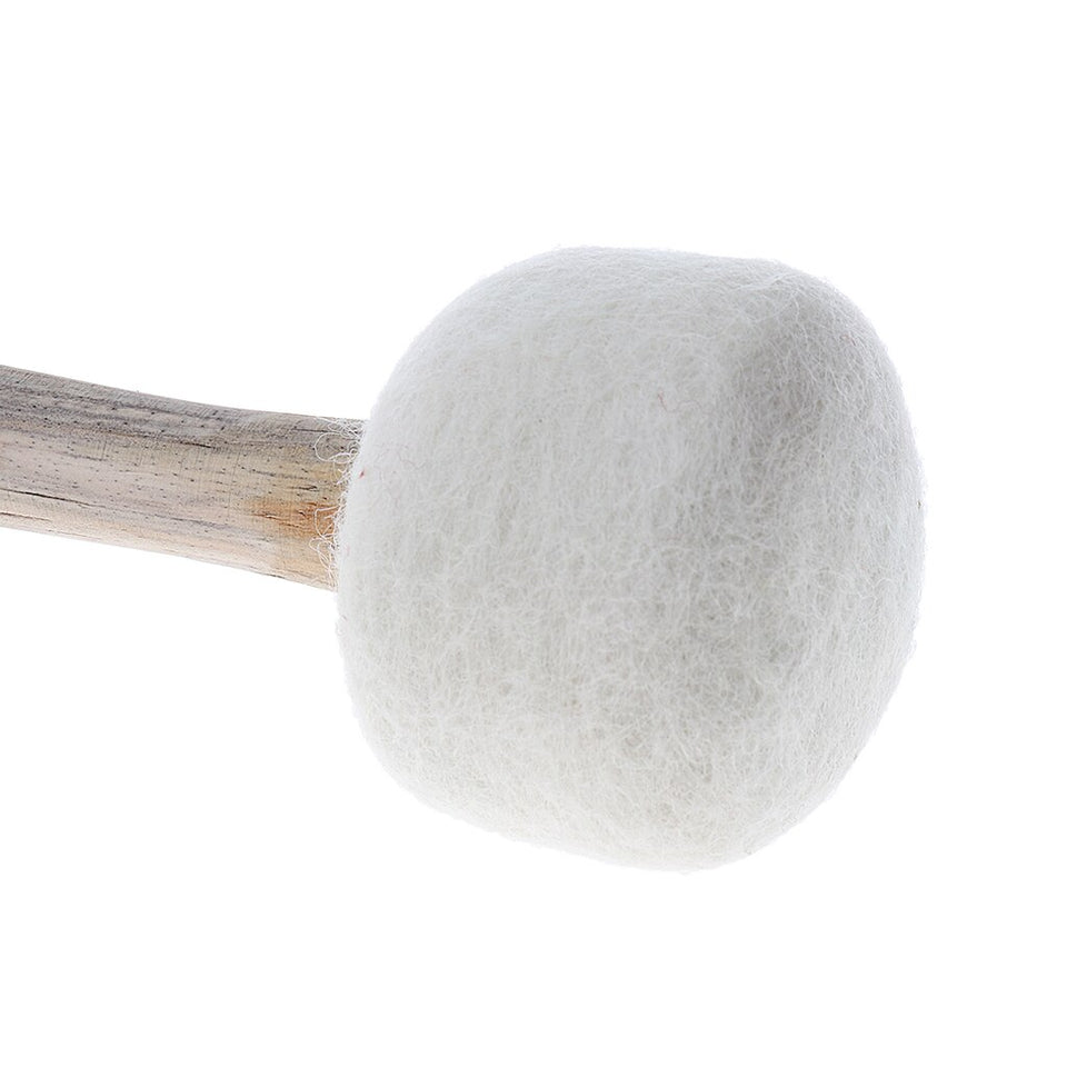 Tibetan Singing Bowl Striker Handmade Felted Wooden Mallet, 3 Size