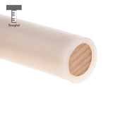 Tooyful Rubber Mallet Stick Beater Wood Handle Musical Pyramid Mallet Tool Crystal Singing Bowl Accessory 24.2cm/9.52inch