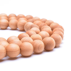 Wood Bracelet 108 Mala Yoga Necklace Buddha Charm Prayer Healing Elastic Natural Fragrance Beaded Bracelet For Women Men Gift