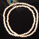 XIAOJINGLING Natural Wood Necklace Vintage Beads Necklaces Retro Jewelry For Women Men 90cm 108 Beads Sweater Chain Necklace