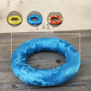 Yoga Tibetan Singing Bowl Mat Hand Hammered Yoga Singing Meditation Bowl Mat Buddhism Gift Home Decorative Crafts